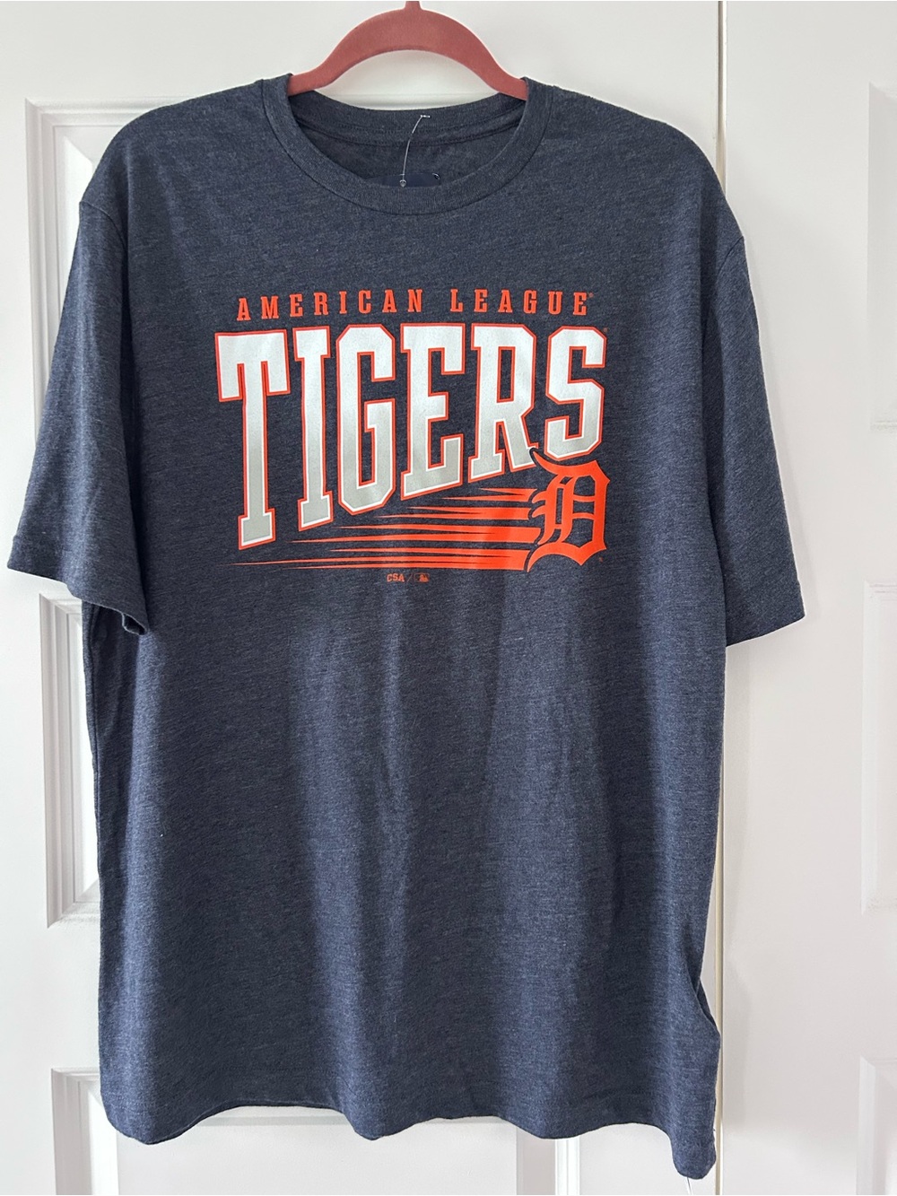 Detroit Tigers Men's Navy Graphic Tee